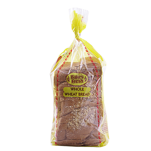 Buy Bakes Fresh Bread Whole Wheat 400 Gm Pouch Online at the Best Price