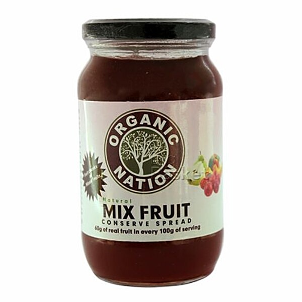 Buy Organic Nation Conserve Spread Natural Mix Fruit Online at Best
