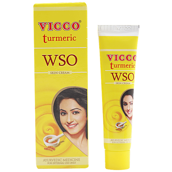 Buy Vicco Skin Cream Turmeric Wso Ayurvedic Medicine 15 Gm Tube Online