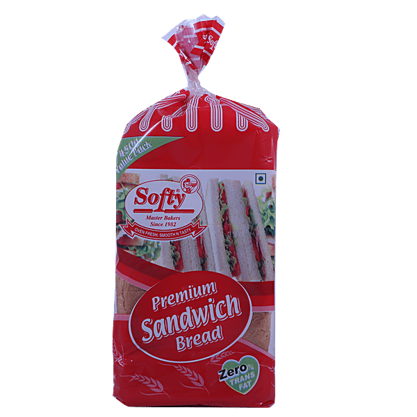 Buy Softy Premium Bread Sandwich 400 Gm Pouch Online at the Best Price