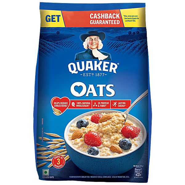 Buy Quaker Oats 1 Kg Pouch Online At Best Price of Rs 179 bigbasket