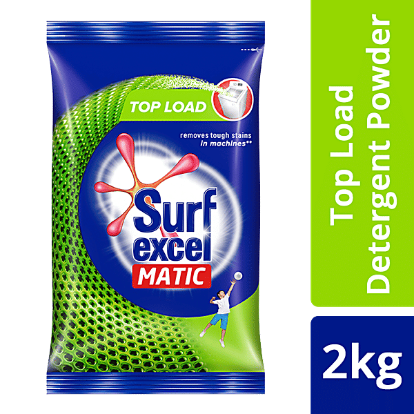 Buy Surf Excel Matic Top Load Detergent Powder 2 Kg Online At Best