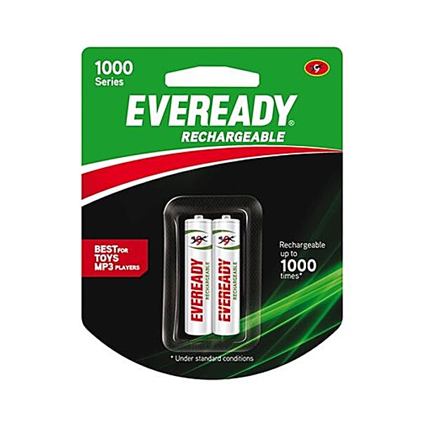 Buy Eveready Battery Aaa Rechargeable Ultima Bp2 600 Mah 2 Pcs Online