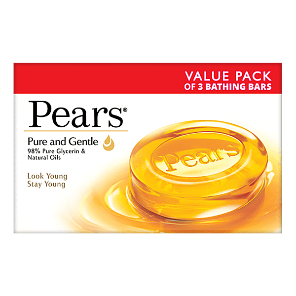 Buy Pears Soap Bar Pure Gentle 125 Gm Online At Best Price of Rs 205.2
