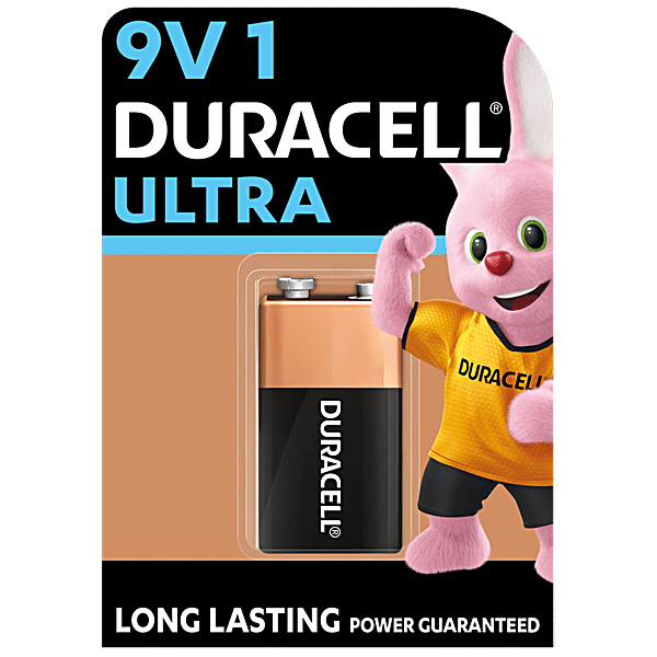 Buy Duracell Alkaline Battery - 9V 1 pc Online at Best Price. of Rs 269 -  bigbasket