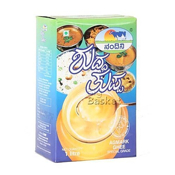 Buy Nandini Pure Ghee 1 ltr Carton Online at Best Price. of Rs null
