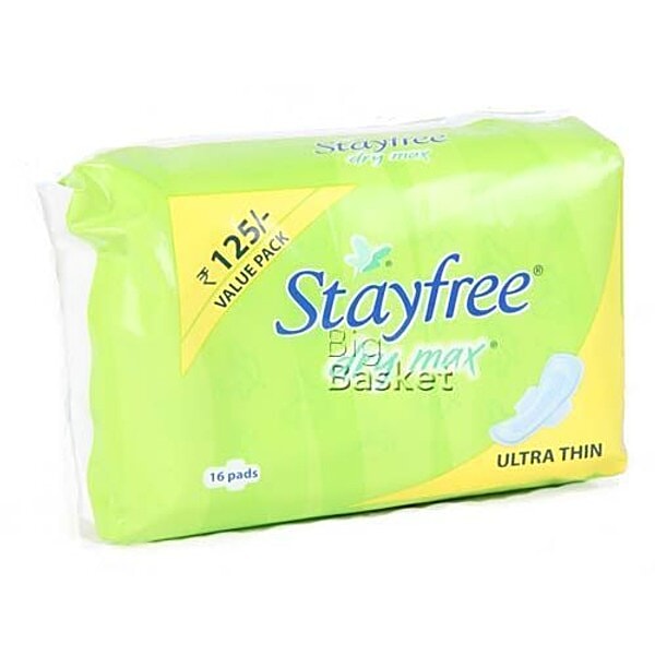 Buy STAYFREE Sanitary Pads DryMax UltraDry, with Wings Online at