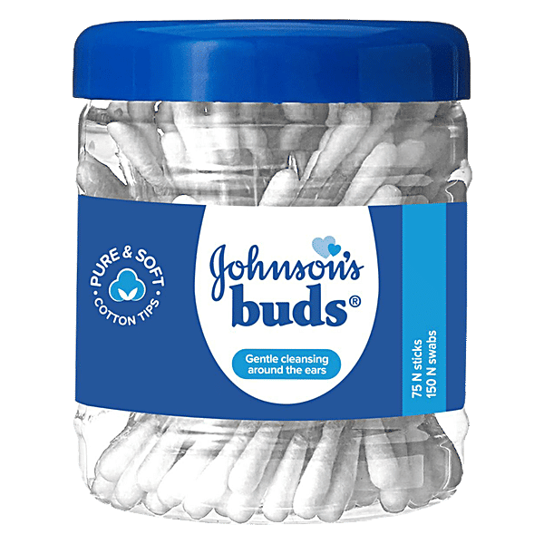 Buy Johnson Johnson Buds 75 Stems150 Swabs Online At Best Price of Rs