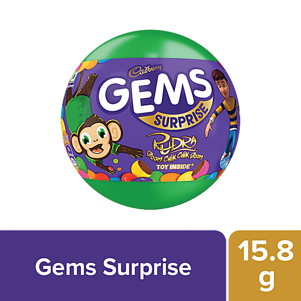 Buy Cadbury Gems Surprise Chocolate Pack 178 Gm Online At Best Price of