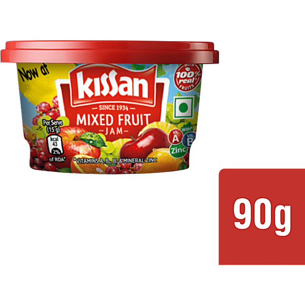Buy Kissan Jam Mixed Fruit 100 Gm Box Online At Best Price of Rs 18.8