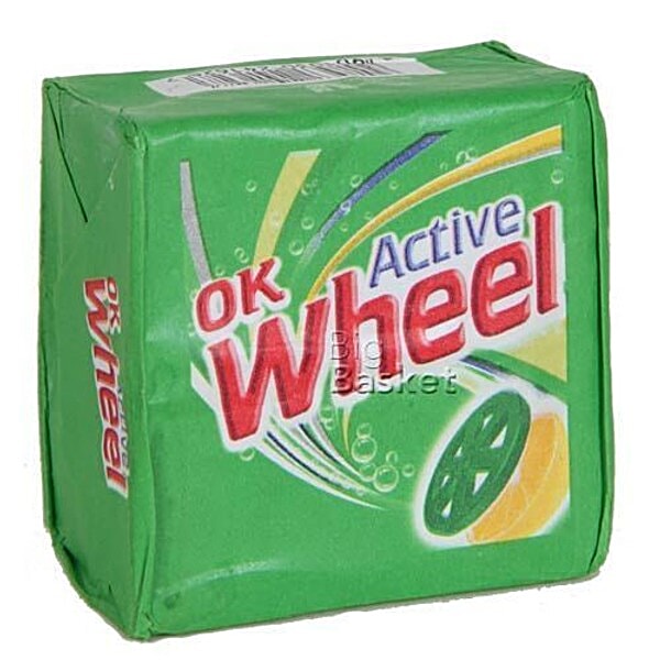 Buy Active Wheel Detergent Bar Lemon 135 Gm Online at the Best Price of