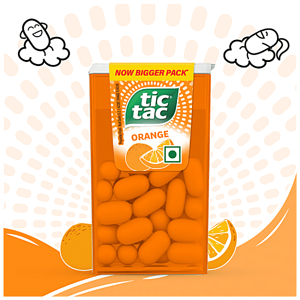 Buy Tic Tac Orange Flavored 7.7 Gm Online at the Best Price of Rs