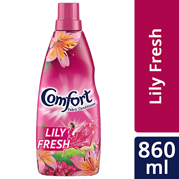 Buy Comfort After Wash Lily Fresh Fabric Conditioner 800 Ml Bottle Online At  Best Price of Rs 220 - bigbasket