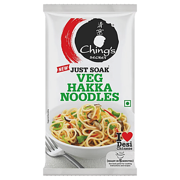 Buy Chings Hakka Noodles Veg 150 Gm Pouch Online At Best Price of Rs 28