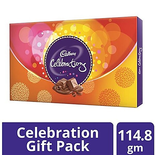 Buy Cadbury Celebrations Assorted Chocolate, Gift Pack 114.8 gm Online
