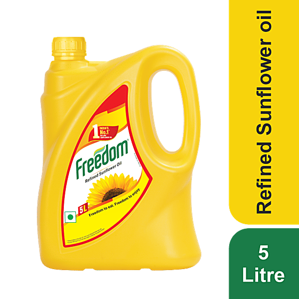 Buy Freedom Refined Oil Sunflower 5 Ltr Online At Best Price of Rs 571.