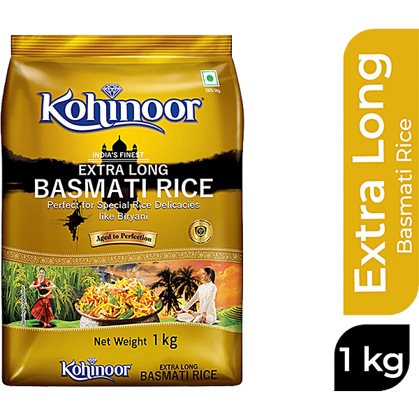 Buy Kohinoor Basmati Rice Extra Long Gold 1 Kg Online At Best Price of