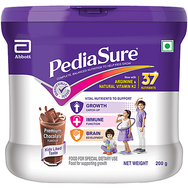 Buy Pediasure Nutritional Powder Premium Chocolate 200 gm Jar