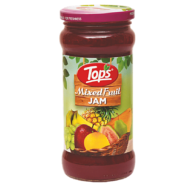 Buy Tops Jam Mix Fruit 475 Gm Bottle Online at the Best Price of Rs 128