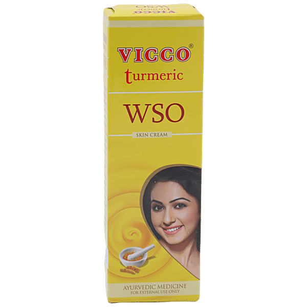 Buy Vicco Skin Cream Turmeric Wso Ayurvedic Medicine 30 Gm Online At