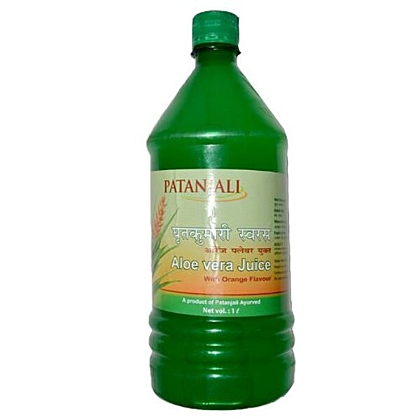 Buy Patanjali Juice Aloe Vera Orange 1 L Bottle Online at the Best