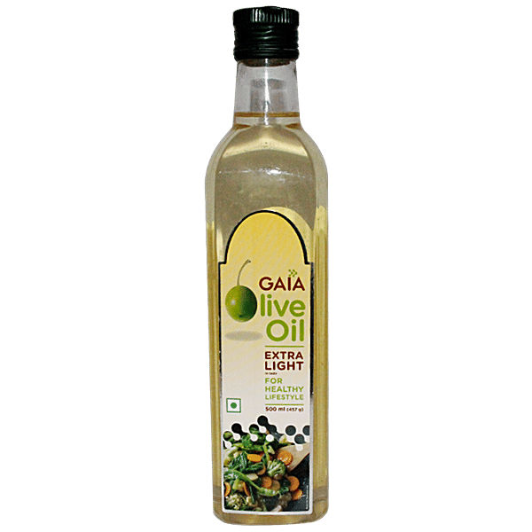Buy Gaia Olive Oil Extra Light 500 Ml Online at the Best Price of Rs