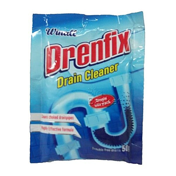 Buy Drenfix Drain Cleaner 50 Gm Pouch Online at the Best Price of Rs 30