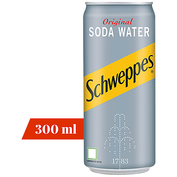 Buy Schweppes Soda Water Original 300 Ml Online at the Best Price of Rs