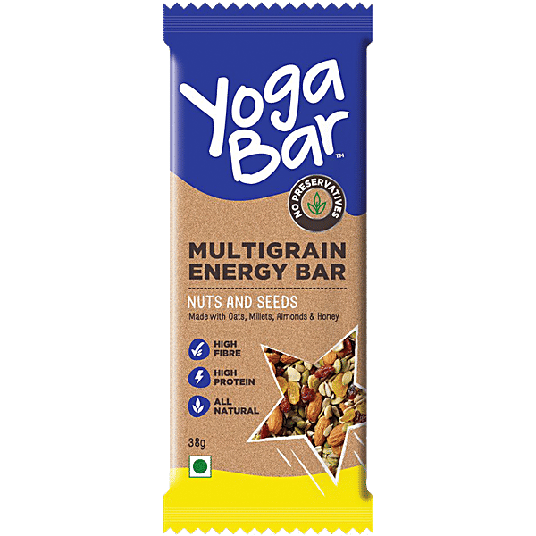 Buy Yoga Bar Energy Bars Multigrain Nuts N Seed 38 Gm Pouch Online At