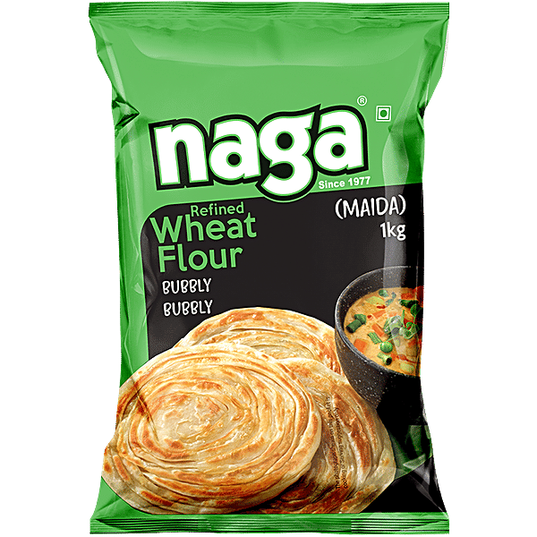 Buy Naga Refined wheat flour 1 Kg Online at the Best Price of Rs 89