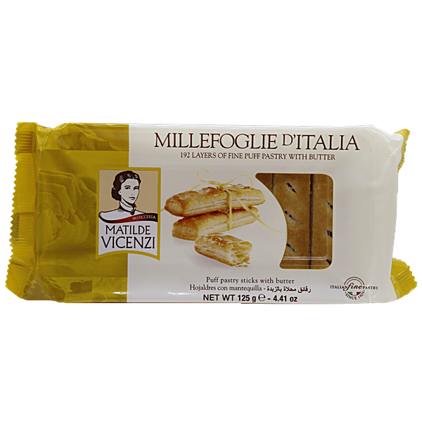 Buy Matilde Vicenzi Puff Pastry Sticks With Butter Online at Best Price