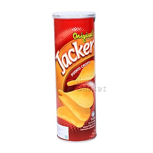 Buy Jacker Potato Crisps Original Flavor 160 gm Jar Online at Best