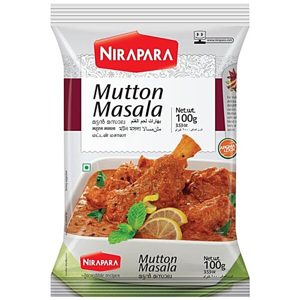 Buy Nirapara Masala Mutton 100 Gm Pouch Online at the Best Price of Rs