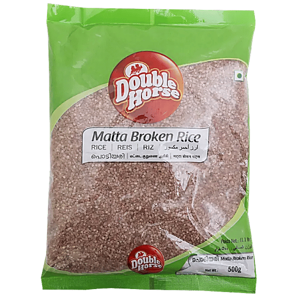 Buy Double horse Broken Rice - Matta 500 gm Pouch Online at Best Price ...