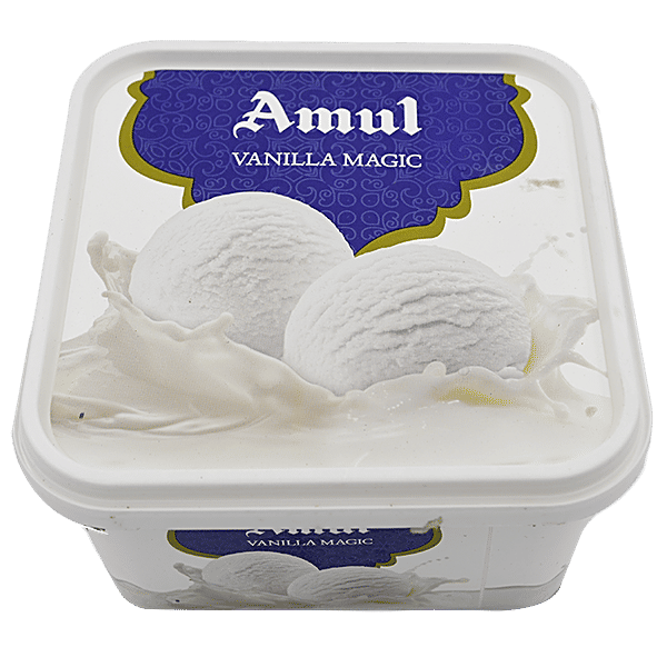 Buy Amul Real Ice Cream Vanilla Magic 1 Lt Tub Online At Best Price of