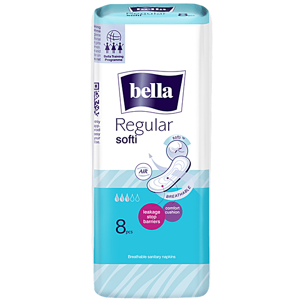 Buy Bella Sanitary Pads Softi Classic Regular 8 Pcs Online At Best