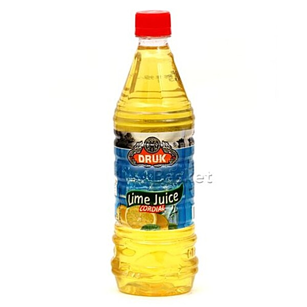 Buy Druk Lime Juice Cordial 700 Ml Bottle Online at the Best Price of Rs 140 bigbasket