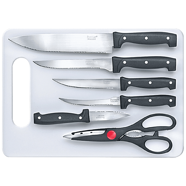 Buy Prestige True Edge Knife Set With Board 43000 Online at Best Price