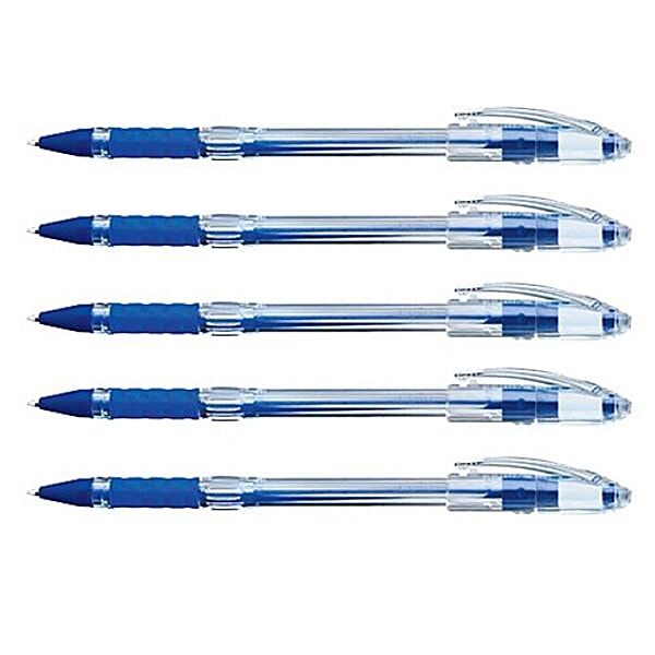 Buy Cello Gripper Ballpoint Pen Blue 5 Pcs Online At Best Price of Rs 40 bigbasket
