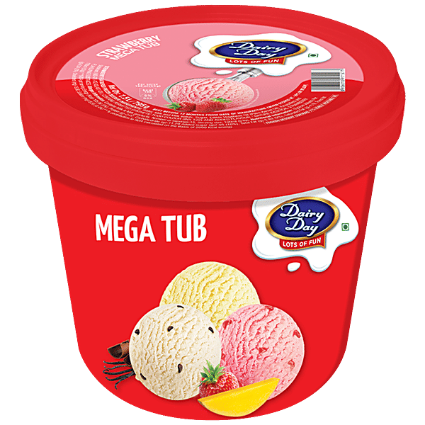 Buy Dairy Day Ice Cream Bucket Strawberry 15 Lt Online at the Best