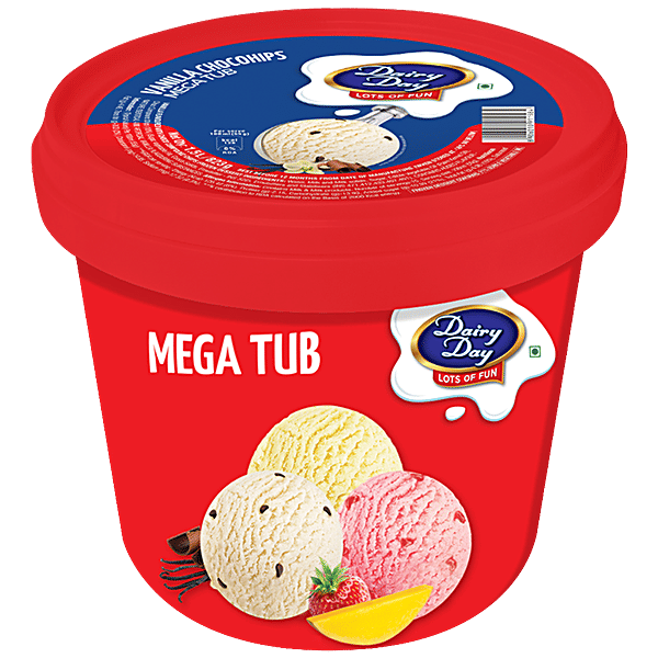 Buy Dairy Day Ice Cream Bucket Vanilla Chocochips 15 Lt Online at the