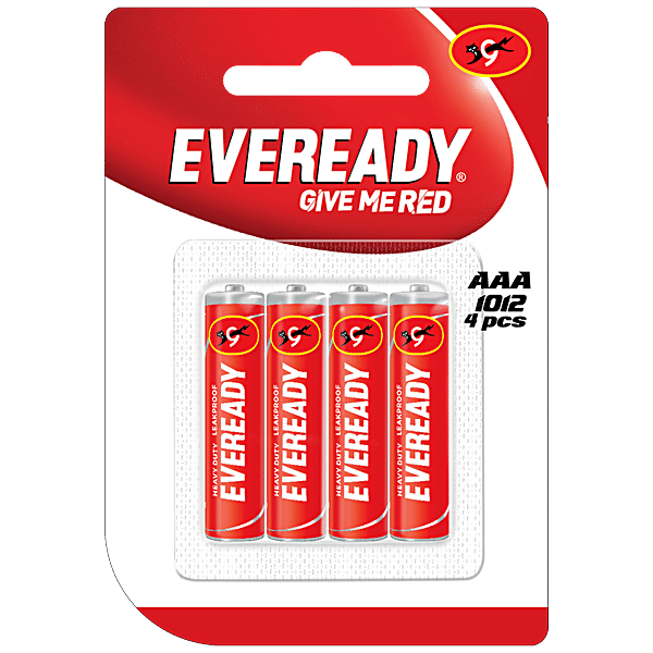 Buy Eveready Battery Aaa 4 Pcs Online At Best Price of Rs 65 bigbasket