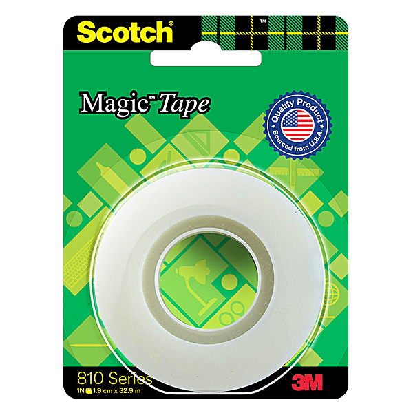 Buy Scotch Magic Tape Refill Roll 2cm, 810 Series, 19 mm x 32.9 m