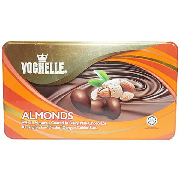 Buy Vochelle Whole Almonds Coated in Diary Milk Chocolate Online at