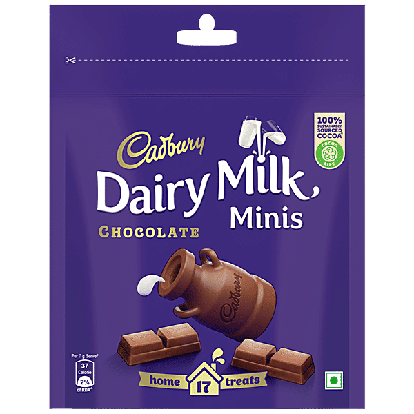 Buy Cadbury Dairy Milk Chocolate Home Treats Pack 140 Gm Online At Best