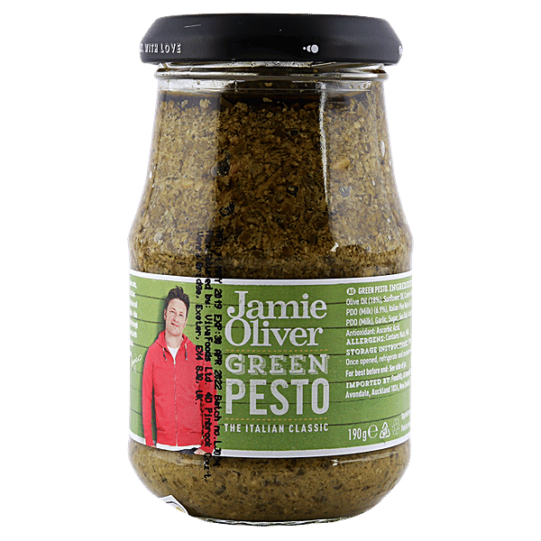 Buy Jamie Oliver Pesto Green 190 Gm Online At Best Price of Rs null