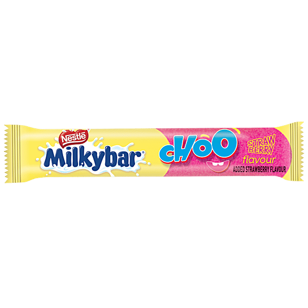 Buy Nestle Milkybar Choo Strawberry Flavour 10 Gm Pouch Online At Best