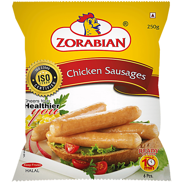 Buy Zorabian Chicken Sausages 250 Gm Pouch Online At Best Price of Rs
