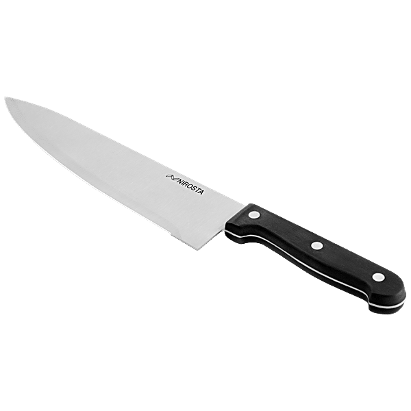 Fackelmann Nirosta Stainless Steel Mega Chef Knife, 32 Cm, Ideal For  Slicing, Mincing & Dicing, 1 pc
