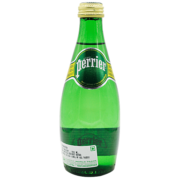 Buy Perrier Sparkling Mineral Water Imported 330 Ml Bottle Online At